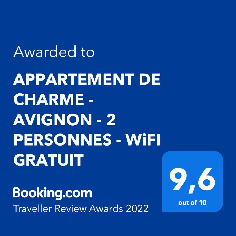 Appartement De Charme - Vue Sur Remparts - Wifi Gratuit - Parking Payant A Proximite Avignon Kültér fotó